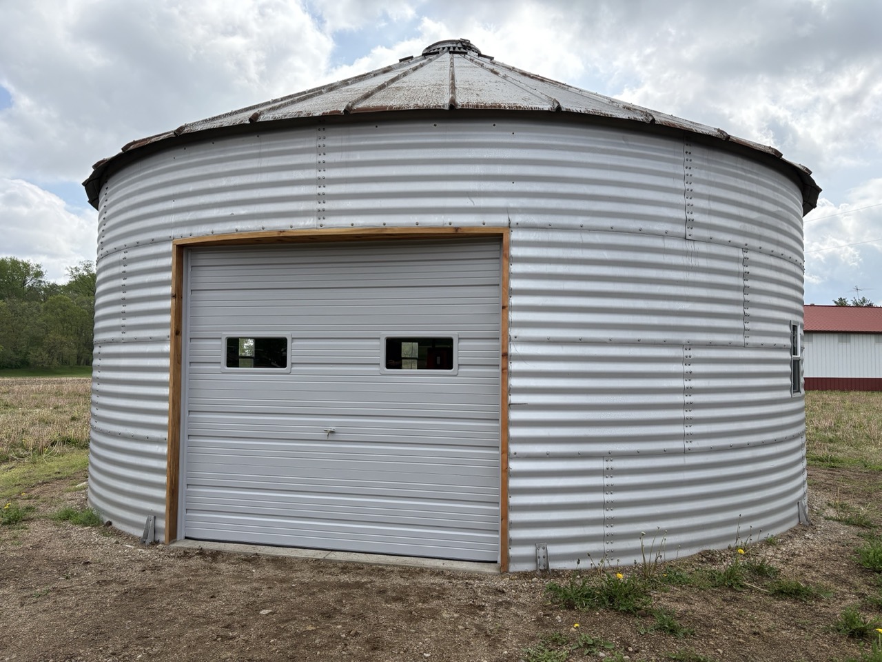 Door Install — Grain Bin
